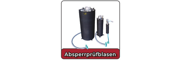 Absperrprüfblasen