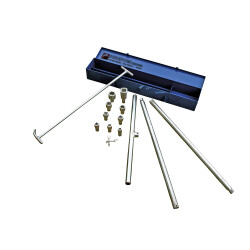 Schieberschl&uuml;ssel - Zubeh&ouml;r 5027 - Schieberschl&uuml;sseleinsatz 38x38 zu 32x32mm x80mm lang (konisch)