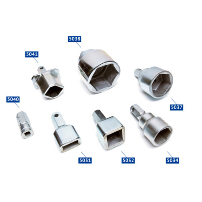 Schieberschl&uuml;ssel - Zubeh&ouml;r 5040 - Schl&uuml;sseleinsatz innenvierkant 12mm