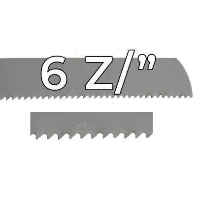 S&auml;geblatt Standard - 6 Z&auml;hne/&quot; - PE, PP und Graugu&szlig;-300 mm - DN 150