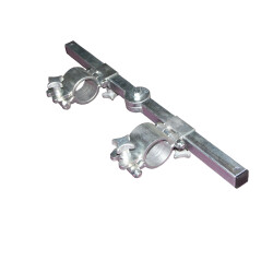 Rohrhalteklemme winkelverstellbar Zweifache Ausf&uuml;hrung DA 40