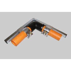 Rohrhalteklemme winkelverstellbar Vierfache Ausf&uuml;hrung DA 63