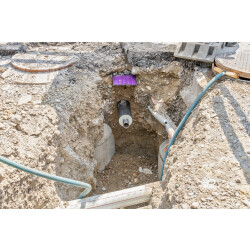 Schutzplatten &quot;EarthGuard&quot; 250 x 1000 mm-Gelb f&uuml;r Gasleitungen