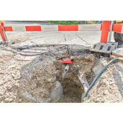 Schutzplatten &quot;EarthGuard&quot; 250 x 1000 mm-Gr&uuml;n f&uuml;r Telekommunikationskabel