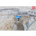Schutzplatten &quot;EarthGuard&quot; 350 x 1000 mm-Blau f&uuml;r Wasserleitungen