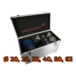 PE Schälgerät Ritmo TURBO Koffer-SET d20 bis d63
