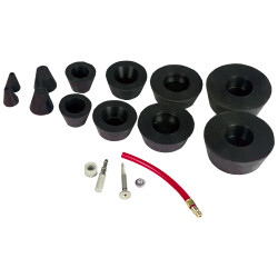 Formiergasstopfen-SET 340°C, 10 mm bis 100 mm NUR 6x...