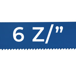 Sägeblatt BILASTIC - 6 oder 14 Zähne/Zoll 6...