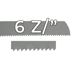 S&auml;geblatt Standard - 6 Z&auml;hne/&quot; - PE, PP und Graugu&szlig; 700 mm - DN 500