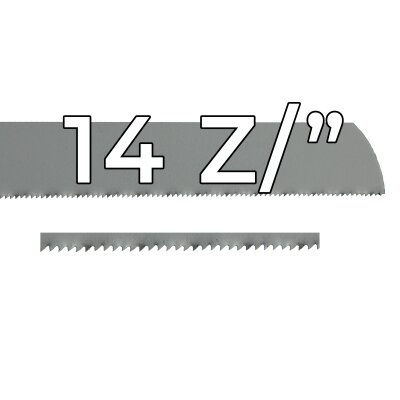 Sägeblatt Standard - 6 oder 14 Zähne/Zoll 14 Zähne - Stahl und Duktilguss 600 mm - DN 400