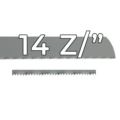 S&auml;geblatt Standard - 6 oder 14 Z&auml;hne/Zoll 14 Z&auml;hne - Stahl und Duktilguss 700 mm - DN 500