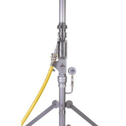 Gasfackel DN 50 (2&quot;) - Erdgas, Propan, Biogas, Stadtgas, Wasserstoff
