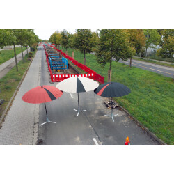 Arbeitsschirm &quot;Worker&quot; &Oslash; 2,5 m, FUSSBALL