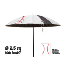Arbeitsschirm "Worker" Ø 2,5 m, BASEBALL