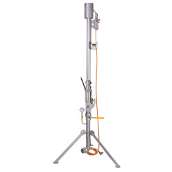 Abfackelger&auml;t DN 50 (2&quot;) - Erdgas, Propan, Biogas, Stadtgas, Wasserstoff max. 16 bar-mit Venturied&uuml;se &quot;VENKRO 50&quot;-mit Flamm&uuml;berwachung