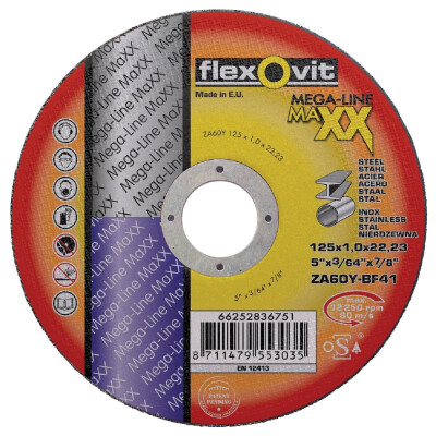 Trennscheibe 125 x 1,0 Flexovit MegaLine