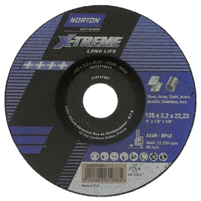 Schruppscheibe 125 x 4,0 Norton X-treme