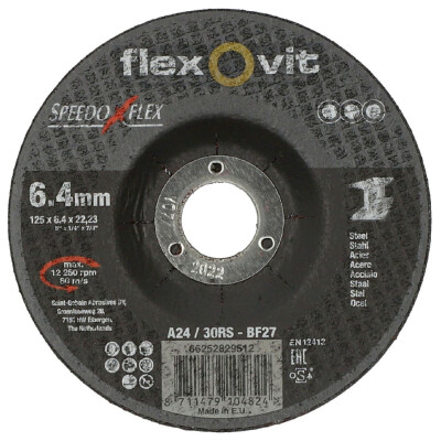Schruppscheibe 125 x 6,4 Flexovit Speedoflex