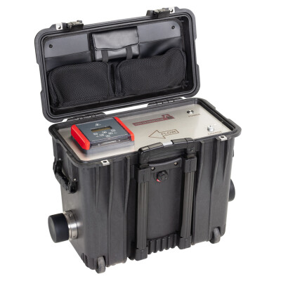 Volumen-Messkoffer bis 16 bar f&uuml;r Erd,-/Biogas, Propan, Wasserstoff und andere Gase