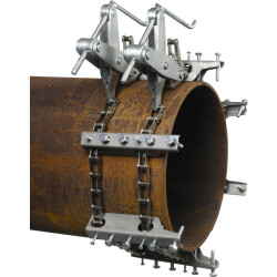 Rohrspannzange – Einzelkette und Doppelkette...