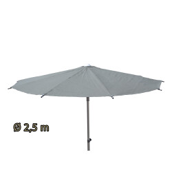 Baustellenschirm 2,5 m - verst&auml;rkte Ausf&uuml;hrung - OLIVE JA