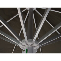 Baustellenschirm 2,5 m - verst&auml;rkte Ausf&uuml;hrung - OLIVE JA